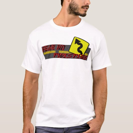 Angst Geen wijsheid T-shirt (Voorkant)