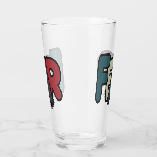 Angst Glas (Rechts)