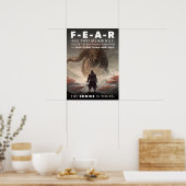 Angst heeft twee betekenissen - Samurai vs Dragon Poster (Keuken)