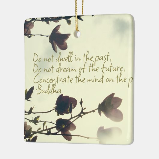 Angst Inspiratie uit Boeddha Keramisch Ornament (Links)