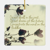 Angst Inspiratie uit Boeddha Keramisch Ornament (Achterkant)