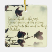 Angst Inspiratie uit Boeddha Keramisch Ornament (Voorkant)