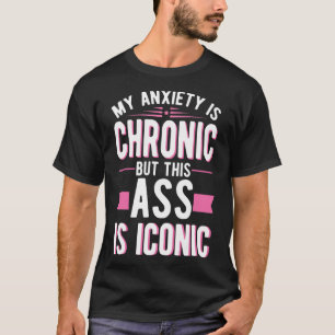 Angst is chronisch maar dit is iconische geestelij t-shirt