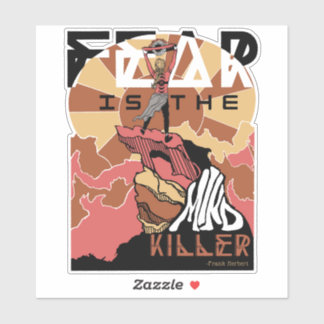 Angst is de Mind Killer Sticker