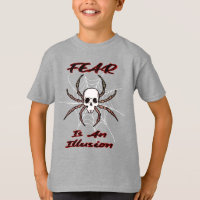 Angst is een illusie - Creepy Skull Spider