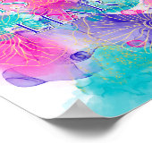 Angst is een leugenaar - Motivatie Poster (Hoek)