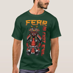 Angst is geen boze anus Katanas Samurais B T-shirt
