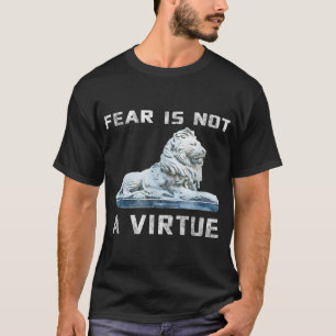 Angst is geen deugdelijk motivatie shirt