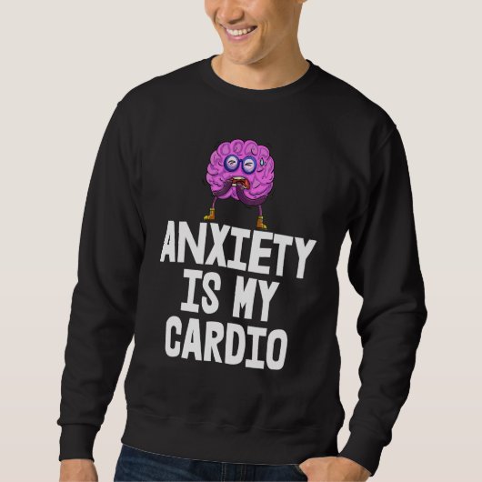 Angst is mijn hart Shirten Gezegde T - shirts angs (Voorkant)
