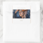 Angst Is Ook Een Kostuum Sticker (Tas)