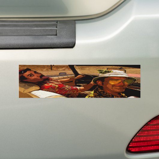 angst, jess en jon bumper sticker (Op auto)