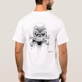 Angst kNot Skull T-Shirt (Achterkant)