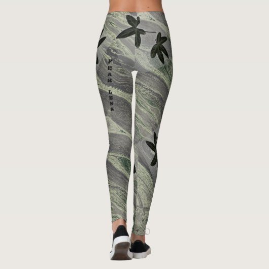Angst Minder Delicate Camouflage Ivy River Leggings (Achterkant)