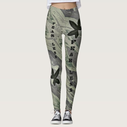 Angst Minder Delicate Camouflage Ivy River Leggings (Voorkant)