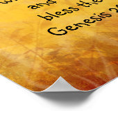 Angst niet bevorderlijk voor Waterverf Vogel Poster (Hoek)