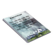 Angst niet bijbelse Natuur Christelijk cadeau voor Notitieboek (Rechterzijde)