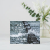 Angst niet bijbelversie briefkaart (Staand voorkant)