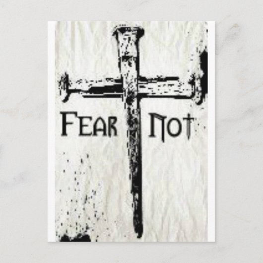 Angst niet briefkaart (Voorkant)