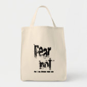 Angst niet Christelijk Tote Bag (Voorkant)