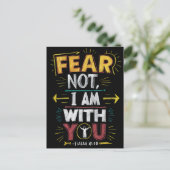 Angst niet, goddelijke aanwezigheid briefkaart (Staand voorkant)