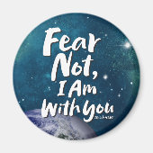 ANGST NIET, IK BEN - Jesaja 41:10 - Christelijke a Magneet (Voorkant)