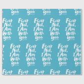 ANGST NIET, IK BEN met je Christelijk - Jesaja 41: Cadeaupapier (Vlak)