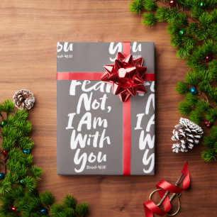 ANGST NIET, IK BEN met je Christelijk - Jesaja 41: Cadeaupapier