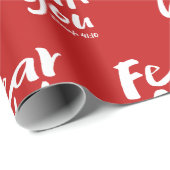 ANGST NIET, IK BEN met je Christelijk - Jesaja 41: Cadeaupapier (Rol Hoek)