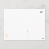 ANGST NIET, IK BEN met je Christelijk - Jesaja 41: Feestdagenkaart (Achterkant)