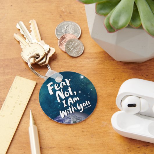 ANGST NIET, IK BEN met je Christelijk - Jesaja 41: Sleutelhanger (Bureau)