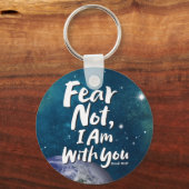 ANGST NIET, IK BEN met je Christelijk - Jesaja 41: Sleutelhanger (Voorkant)