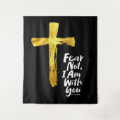 ANGST NIET, IK BEN met je - Christelijk - Jesaja 4 Wandkleed (Voorkant)