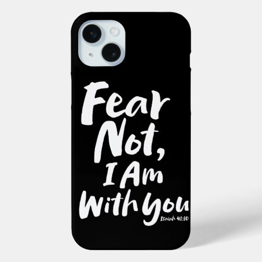 ANGST NIET, IK BEN MET U - Christelijke Hope God J Case-Mate iPhone Case (Achterkant)