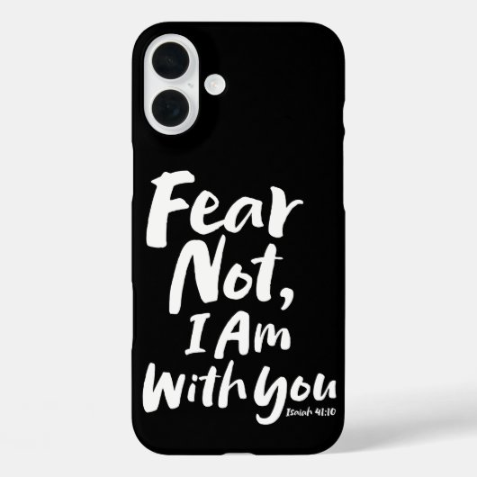 ANGST NIET, IK BEN MET U - Christelijke Hope God J Case-Mate iPhone Case (Achterkant)