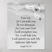 Angst niet, Isaiah Scripts die ik ben met You Saia Poster (Voorkant)