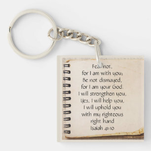 Angst niet, Isaiah Scripts  Note Paper Sleutelhanger