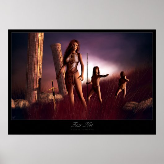 Angst niet poster (Voorkant)