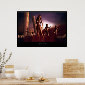 Angst niet poster (Keuken)