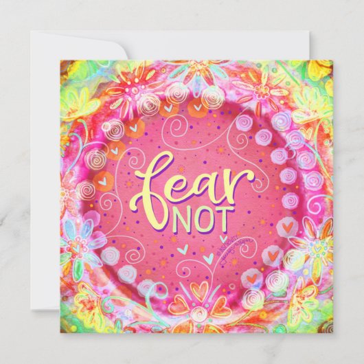 Angst Niet Roze Bloem Inspirerend Inspirivity (Voorkant)