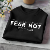 Angst Niet voor Mannen en Vrouwen Christelijk T-Sh T-shirt