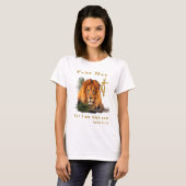 Angst Niet voor mij met hen T-shirt (Voorkant volledig)