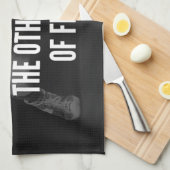 ANGST NIETS - Women's Workout Motivatie Theedoek (Quarter Fold)