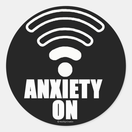 Angst over ronde sticker (Voorkant)