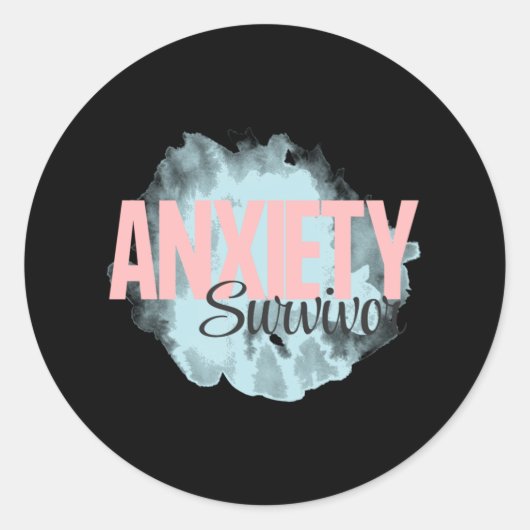 Angst Overlevende Sticker (Voorkant)