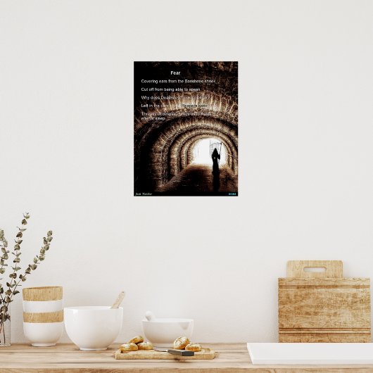 Angst Poster (Keuken)