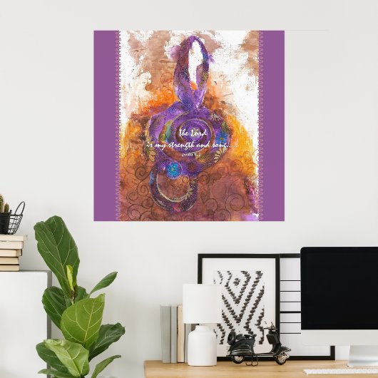 Angst Poster (Thuiskantoor)