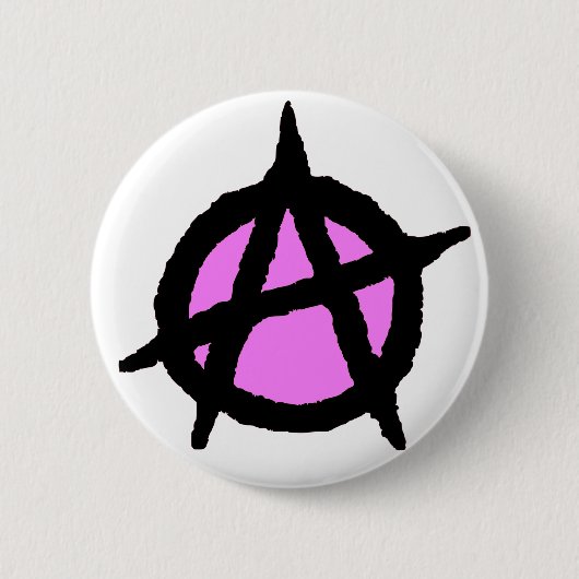 Angst Ronde Button 5,7 Cm (Voorkant)