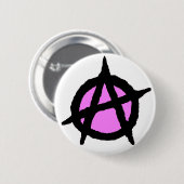 Angst Ronde Button 5,7 Cm (Voorkant /achterkant)