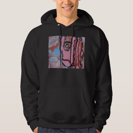ANGST ROZE HOODIE (Voorkant)