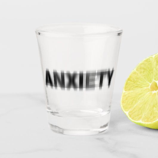 Angst Shot Glass Glas (Voorkant)